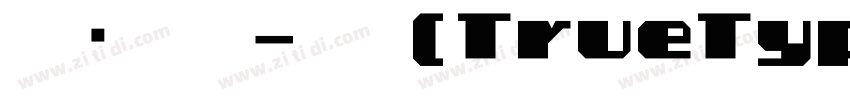微软雅黑-中 (TrueType)(CH字体转换